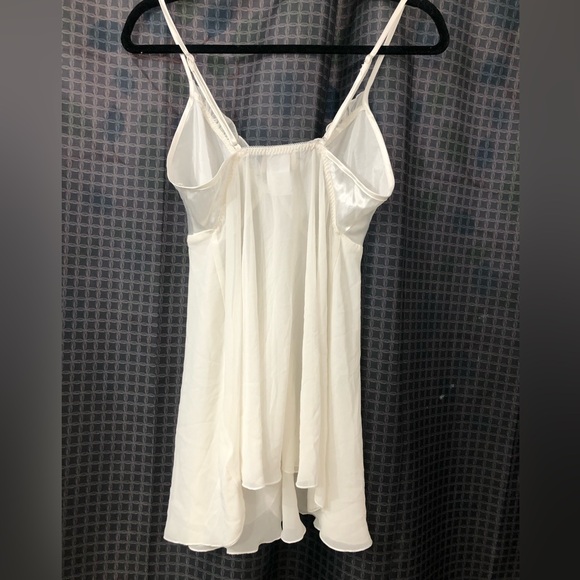 California dynasty coquette mini slip nightgown and robe - Picture 8 of 11